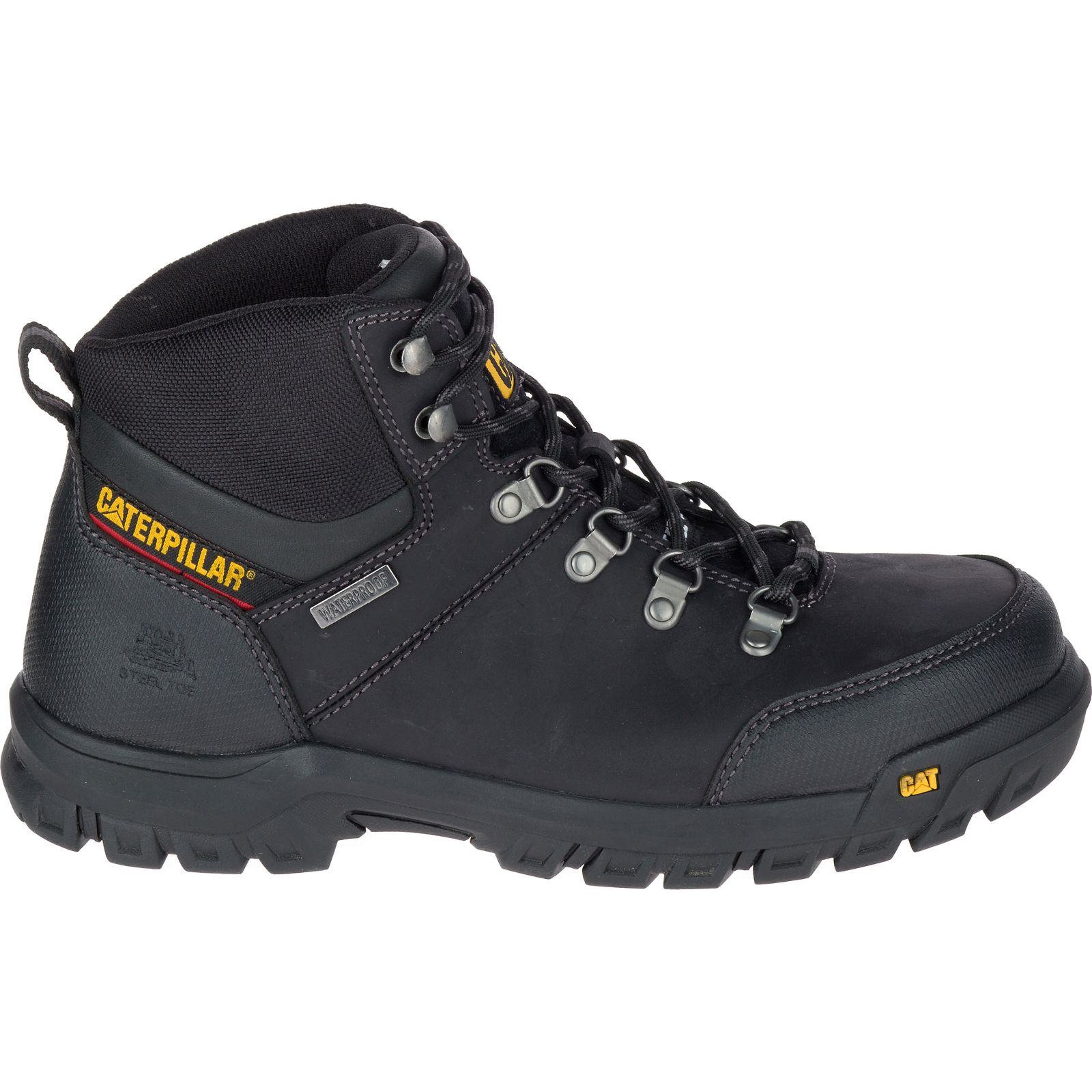 Caterpillar Men's Framework S3 Wr Hro Sra Steel Toe Work Boots Black CAT-49210